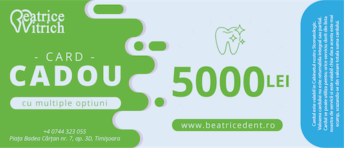 Card Cadou 5000 lei - Servicii Stomatologice